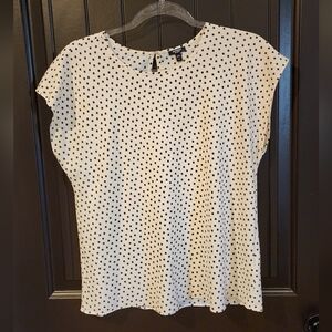 Express Polka Dot Women's Top, Size M